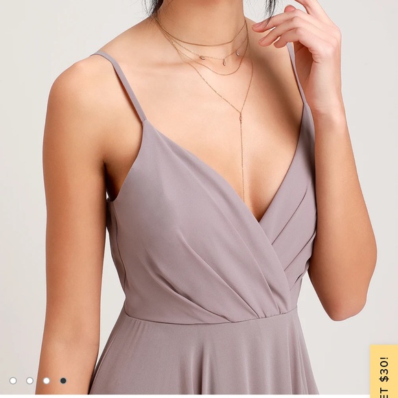 All About Love Taupe Maxi Dress - Picture 3 of 7